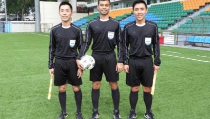 欧冠最新版-中叙之战裁判组：新加坡塔基主裁 金希坤第四官员